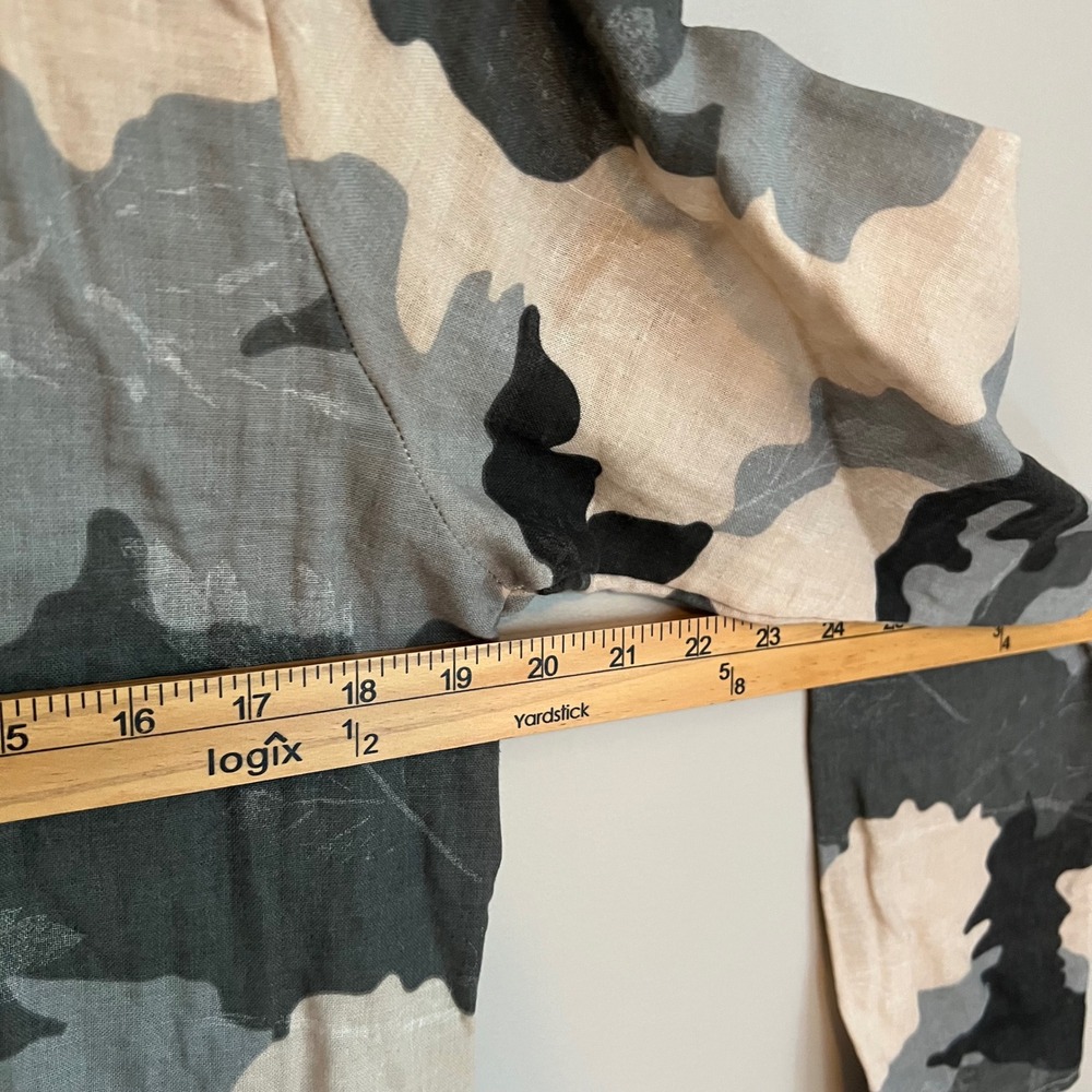 Mystree Women Camo Cotton Duster Longline Jacket Streetwear Utility Chic Edgy - Picture 7 of 8